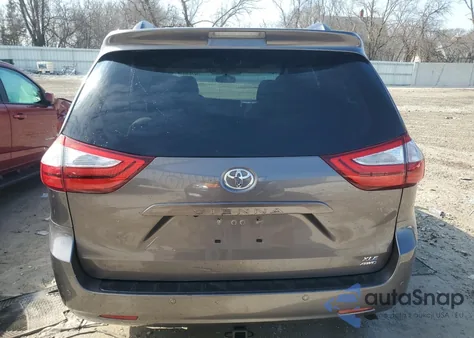 2015 Toyota Sienna Xle из США, поврежденный, VIN 5TDDK3DC3FS127574